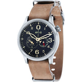 AVI-8 Flyboy AV-4048 Analog Watch | Leather Strap Color-Blue/ Brown