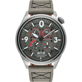 AVI-8 Lancaster Bomber AV-4050 Aviator Watch | Leather color-Blue/Blue