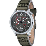 AVI-8 Lancaster Bomber AV-4050 Aviator Watch | Leather color-Blue/Blue