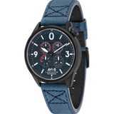 AVI-8 Lancaster Bomber AV-4050 Aviator Watch | Leather color-Blue/Blue