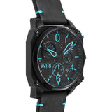AVI-8 Hawker Hunter AV-4052 Chronograph Watch | Leather Strap color-Green/Green