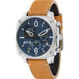 AVI-8 Hawker Hunter AV-4052 Chronograph Watch | Leather Strap color-Green/Green