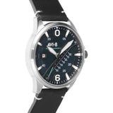 AVI-8 Hawker Harrier II AV-4055-02 Quartz Watch | Black Leather Strap