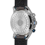 AVI-8 Hawker Harrier II AV-4056 Retrograde Chronograph Watch | Leather Strap Color-White