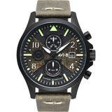 AVI-8 Hawker Hurricane AV-4068-03 Bulman Chronograph Watch | Charcoal Green