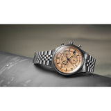 AVI-8 Flyboy AV-4076 Lafayette Chronograph Watch | Stainless Steel Bracelet