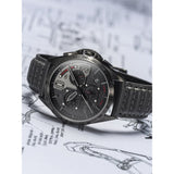 AVI-8 P-51 Mustang 4077-03 Watch | White/Grey