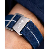 AVI-8 Paratrooper Nylon Watch Strap | Stainless Steel Hardware