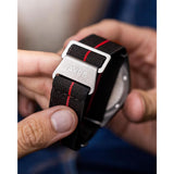 AVI-8 Paratrooper Nylon Watch Strap | Stainless Steel Hardware