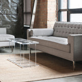 Gus* Modern Acrylic I-Beam Table | Transparent ECCTACIB