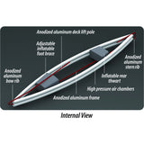 Advanced Elements AirFusion Elite Kayak | Yellow AE1041-Y