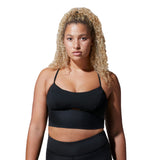Michi Alba Crop Top | Black