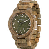 WeWood Alpha Guaiaco Wood Watch | Army