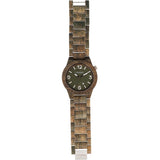 WeWood Alpha Guaiaco Wood Watch | Army