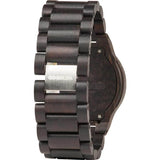 WeWood Alpha Blackwood Wood Watch | Black/Gold