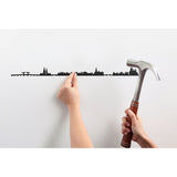The Line City Skyline Wall Art Silhouette