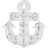 Sunnylife Anchor Ice Tray 2 Set | Blue Depths/White