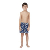 Tom & Teddy Boy's Angel Fish Swim Trunk | Deep Blue