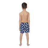 Tom & Teddy Boy's Angel Fish Swim Trunk | Deep Blue