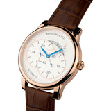 Rossling & Co. Strasse Automatic Watch | Rose Gold/White