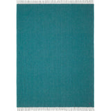Faribault Ashby Twill Wool Throw | Spruce 16576 50x72