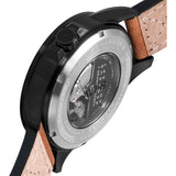 AVI-8 Hawker Harrier II AV-4047 Pegasus Watch | Leather Strap color-Gun Metal/ Brown
