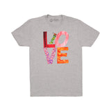 Out of Print The Very Hungry Caterpillar Love Men's T-Shirt | Gray Medium B-1207