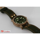 Lum-Tec B19 Bronze Watch | Leather Strap