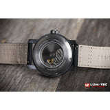 Lum-Tec B24 Carbon Watch | Leather Strap