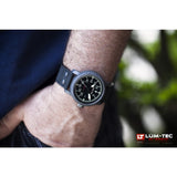 Lum-Tec B24 Carbon Watch | Leather Strap