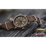 Lum-Tec B31 Bronze Watch | Nylon Strap