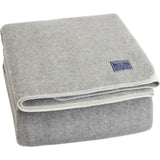 Faribault Summit Solid Reversible Blanket | Heather Gray B3DFGY1642