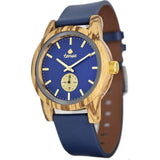 Tense Leather Hampton Watch | Zebrawood B4701Z-BL