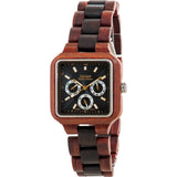 Tense Summit Watch | Rosewood/Dark Sandalwood/Black Dial B7305RD-BG