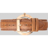 The Horse Classic Rose Gold Watch | Black/Tan - B8