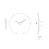 Nomon Bari M Marble Wall Clock | 24cm