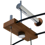 Nomon Barcelona Wall Clock | Fiberglass/Walnut/Chromed Brass