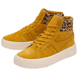 Gola Women's Baseline Savanna Sneaker | Sun/Leopard