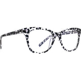 DIFF Eyewear Carina Blue Light Glasses | Clear Leopard