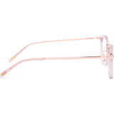 DIFF Eyewear Rue Blue Light Glasses | Light Pink Crystal
