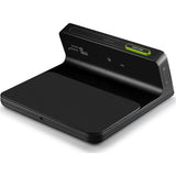 Braun Digital Clock with Wireless Charging Dock | Black