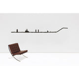The Line City Skyline Wall Art Silhouette