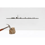 The Line City Skyline Wall Art Silhouette