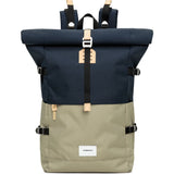 Sandqvist Bernt Backpack | Multi Beige/Blue