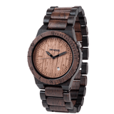 WeWood Beta Blackwood/Rosewood Watch | Black/Chocolate