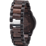 WeWood Beta Blackwood/Rosewood Watch | Black/Chocolate