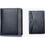 Hook & Albert Bi-Fold & Card Holder Wallet | Black BFLCH-BLK-OS