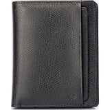 Hook & Albert Bi-Fold & Card Holder Wallet | Black BFLCH-BLK-OS