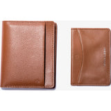 Hook & Albert Bi-Fold & Card Holder Wallet | Brown BFLCH-BRN-OS