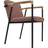 Bowery & Grand BG1116 Matte Black Chair | Madison